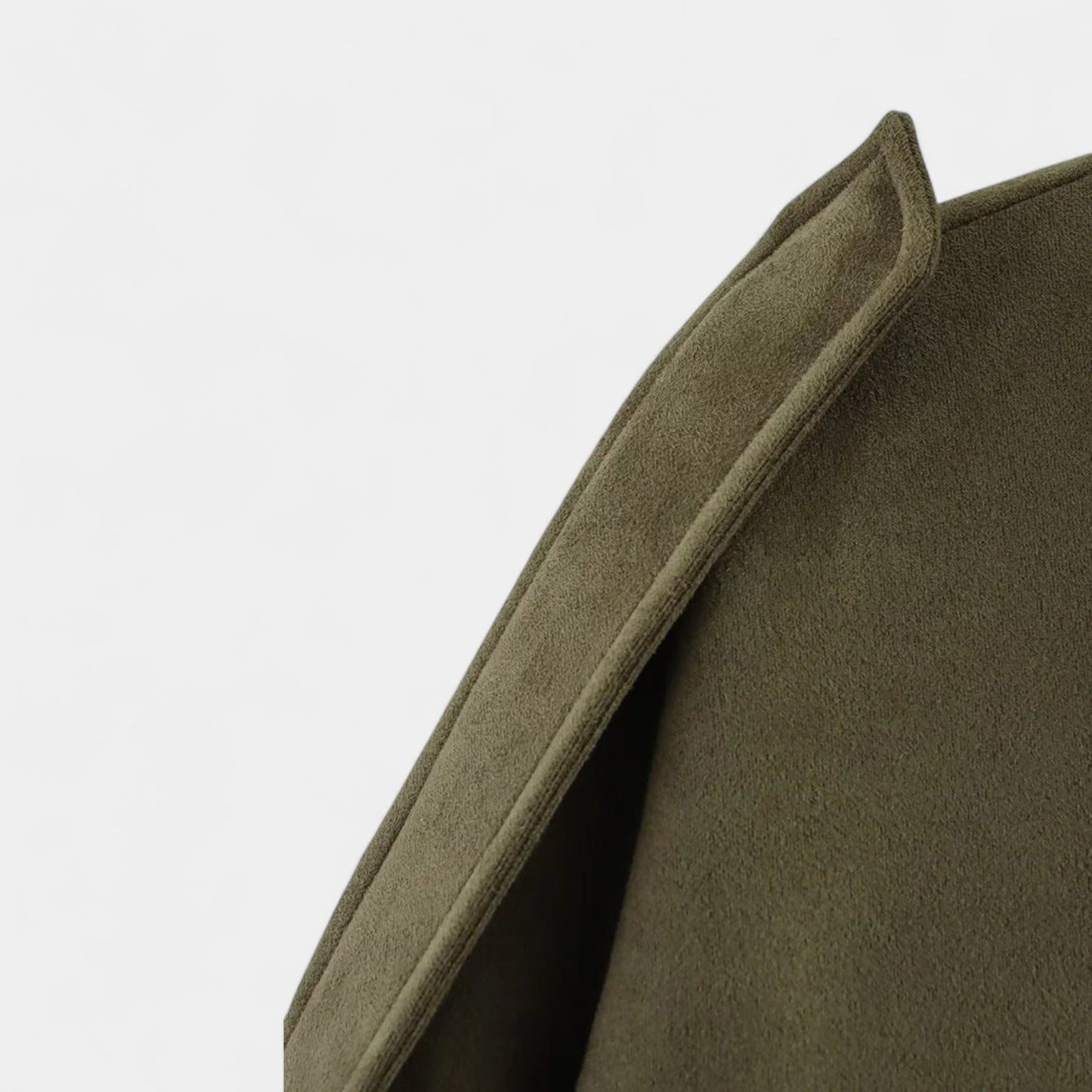 WW | Modehaus - Damenjacke im Militärstil aus Wildlederimitat