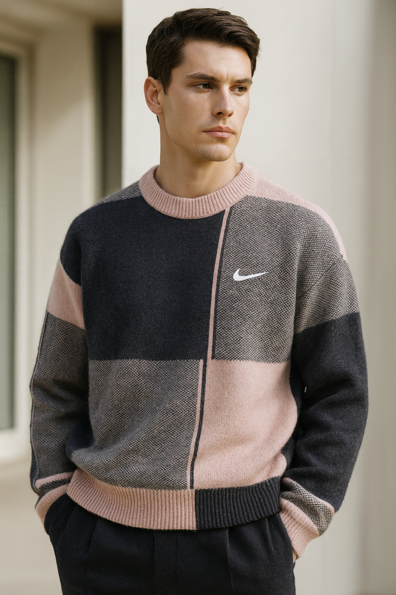 Hans | Karierter Pullover