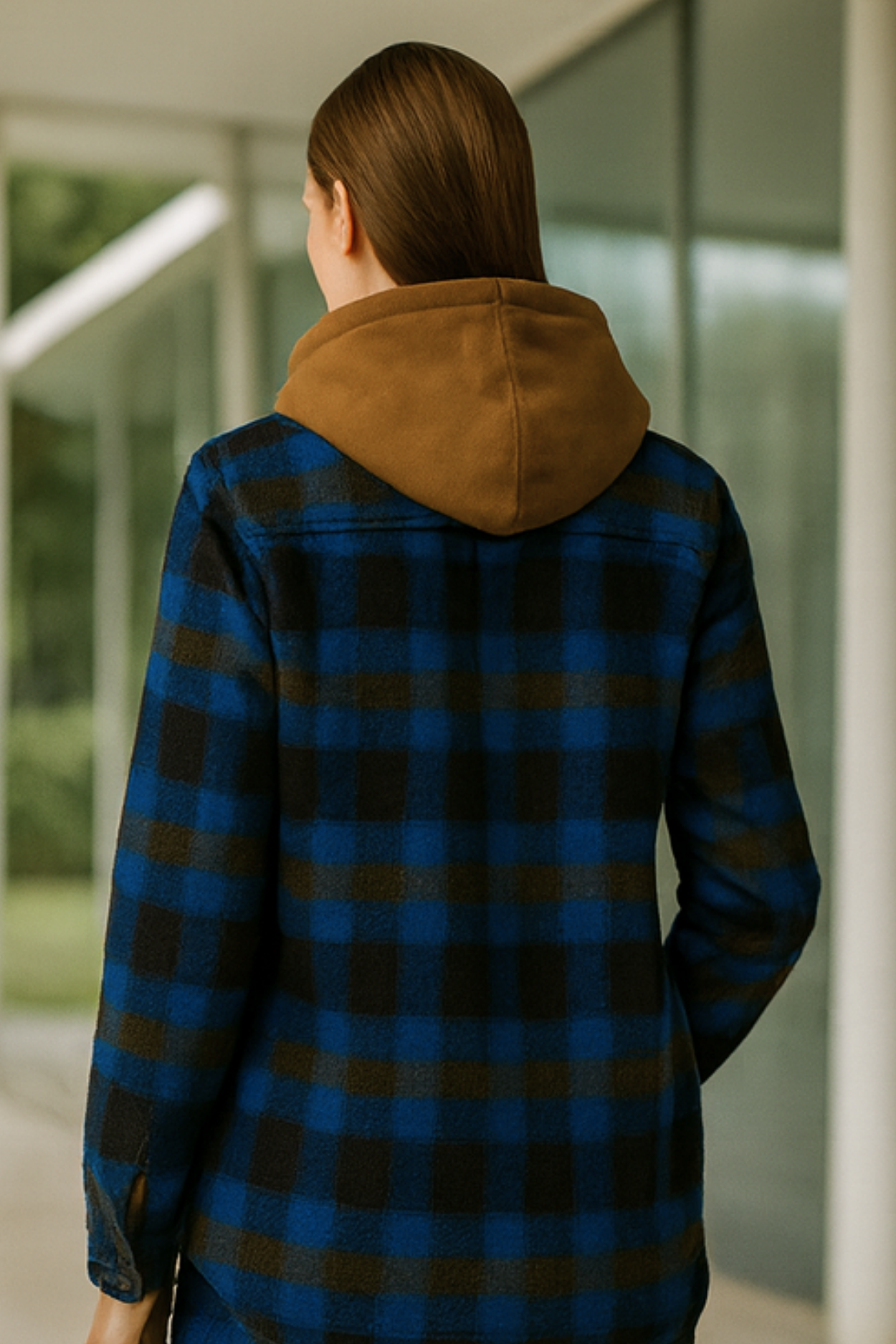 Harper | Patchwork Plaid Jacket