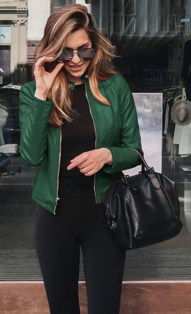 WW | Women's Leather Jacket Winter