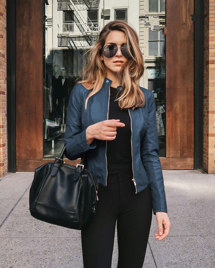 WW | Women's Leather Jacket Winter