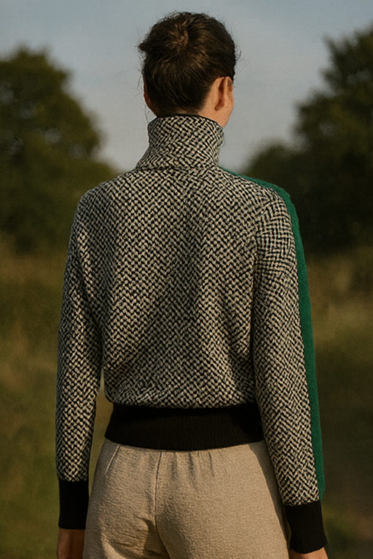 Marilou | Sweater with contrast stripes