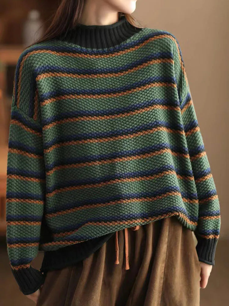WW | Striped Knitted Sweater