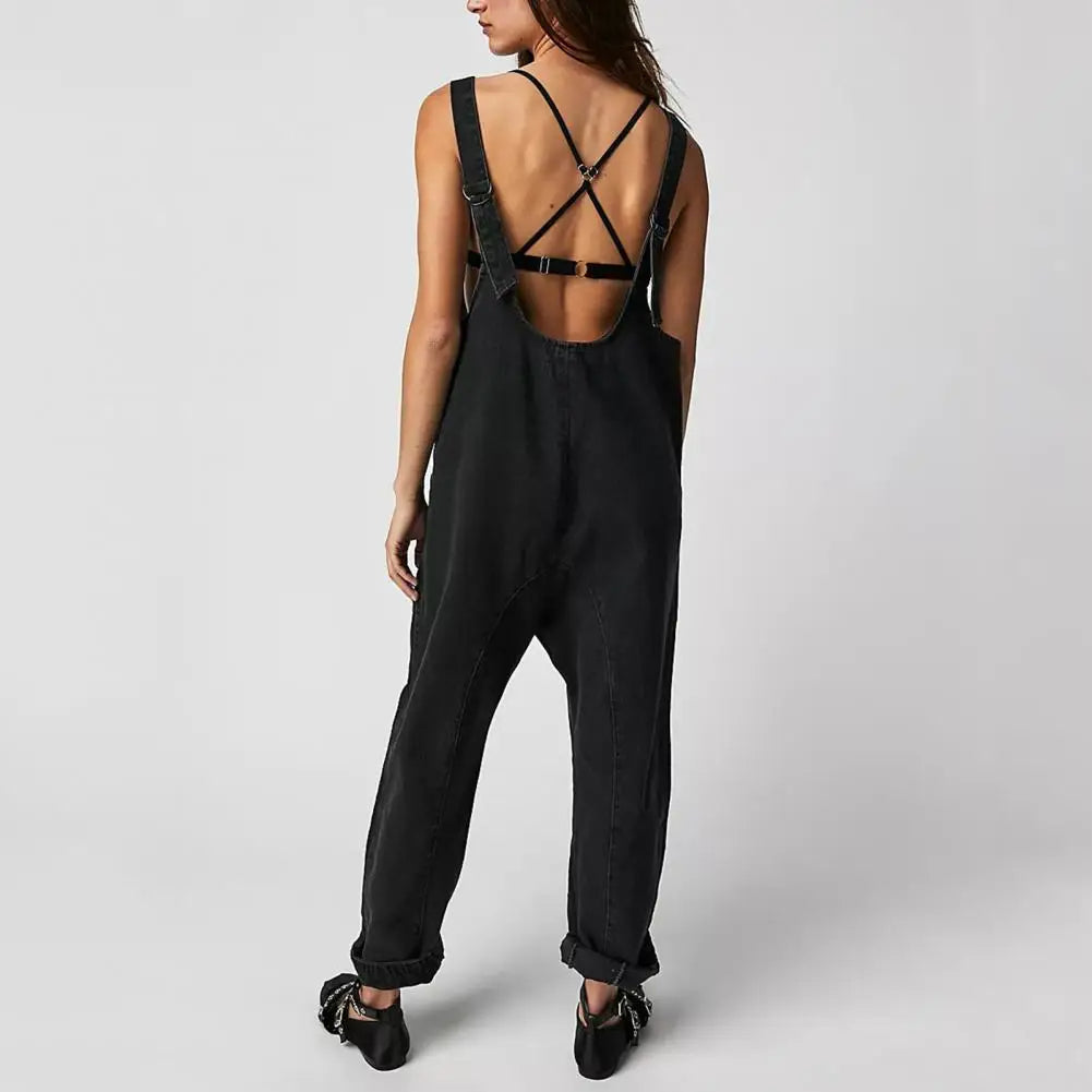 WW | Stylish Denim Jumpsuit