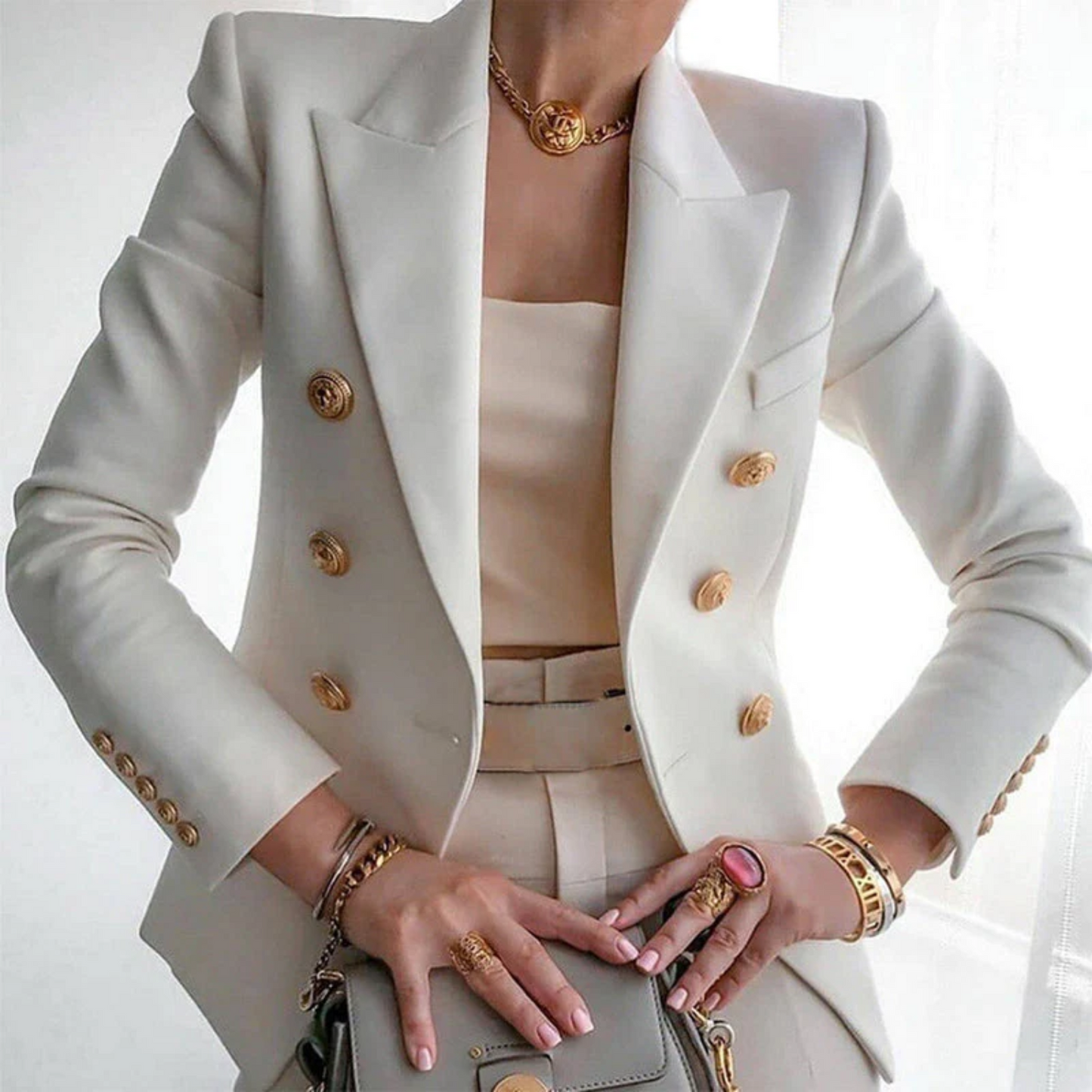 WW | Comfortable Luxurious Blazers with Buttons