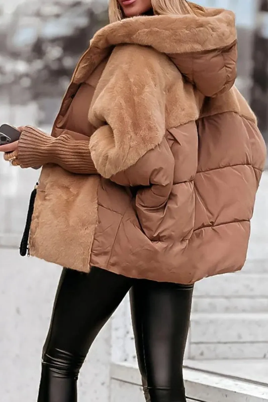 WW | Luxuriöse Moderne Bomberjacke Mit Kapuze
