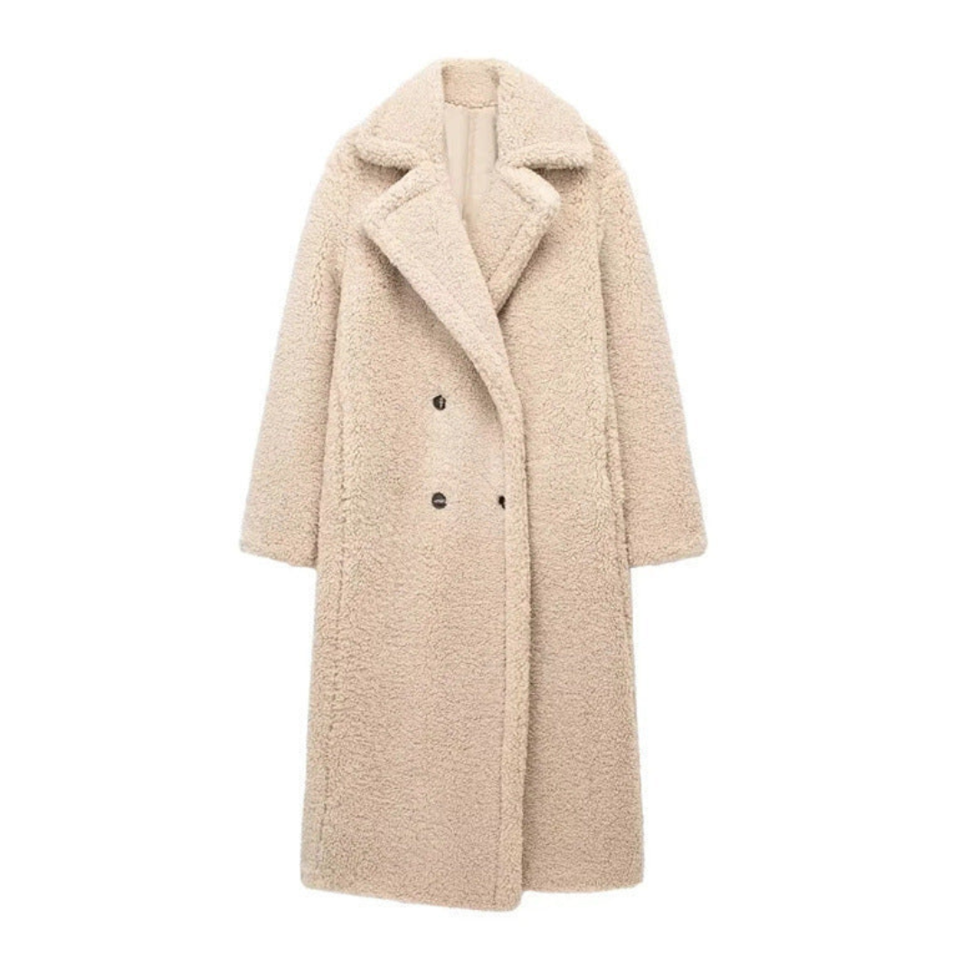 WW | Long and warm fleece jacket