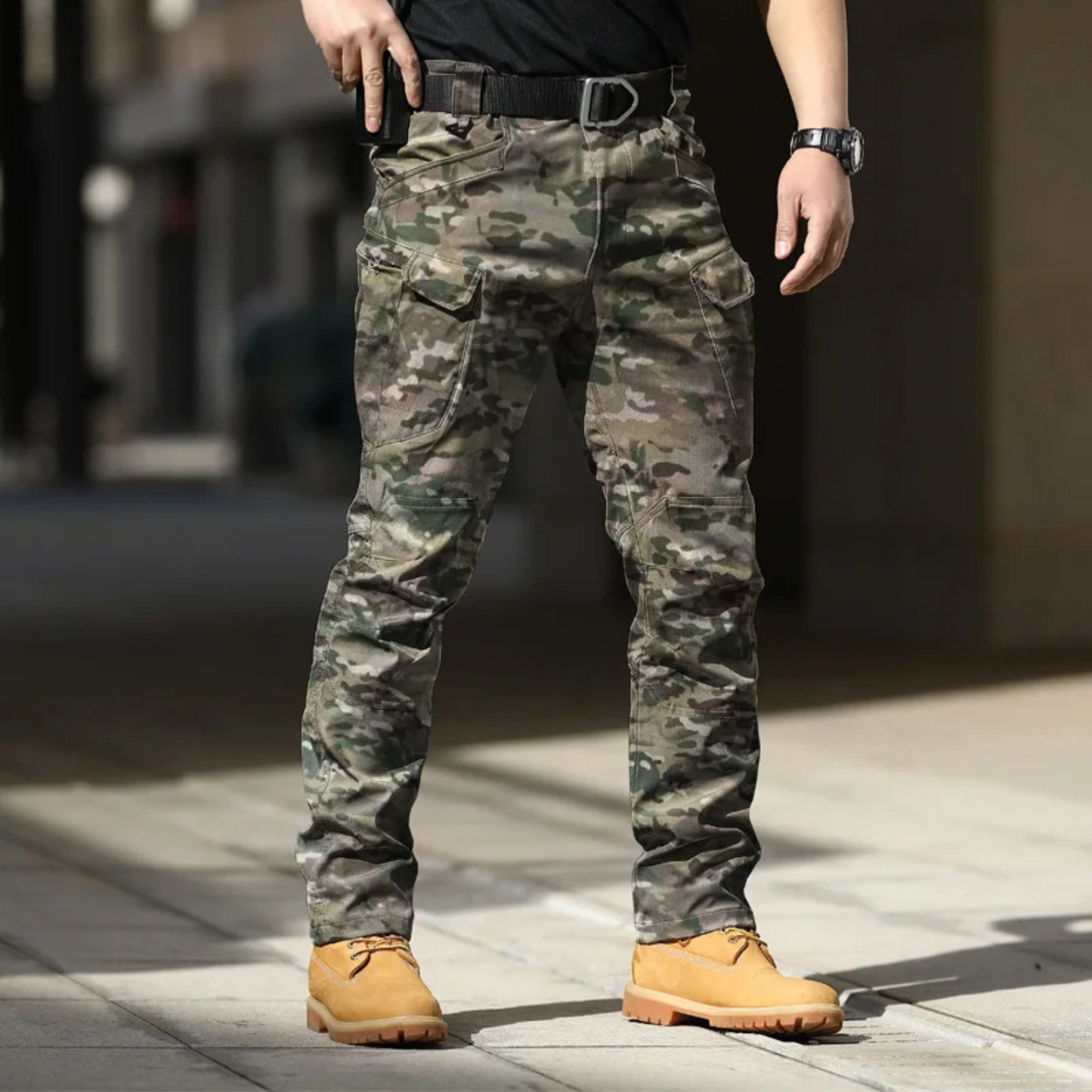 WW | Mehrtaschen-cargohose herren mit Reißverschluss