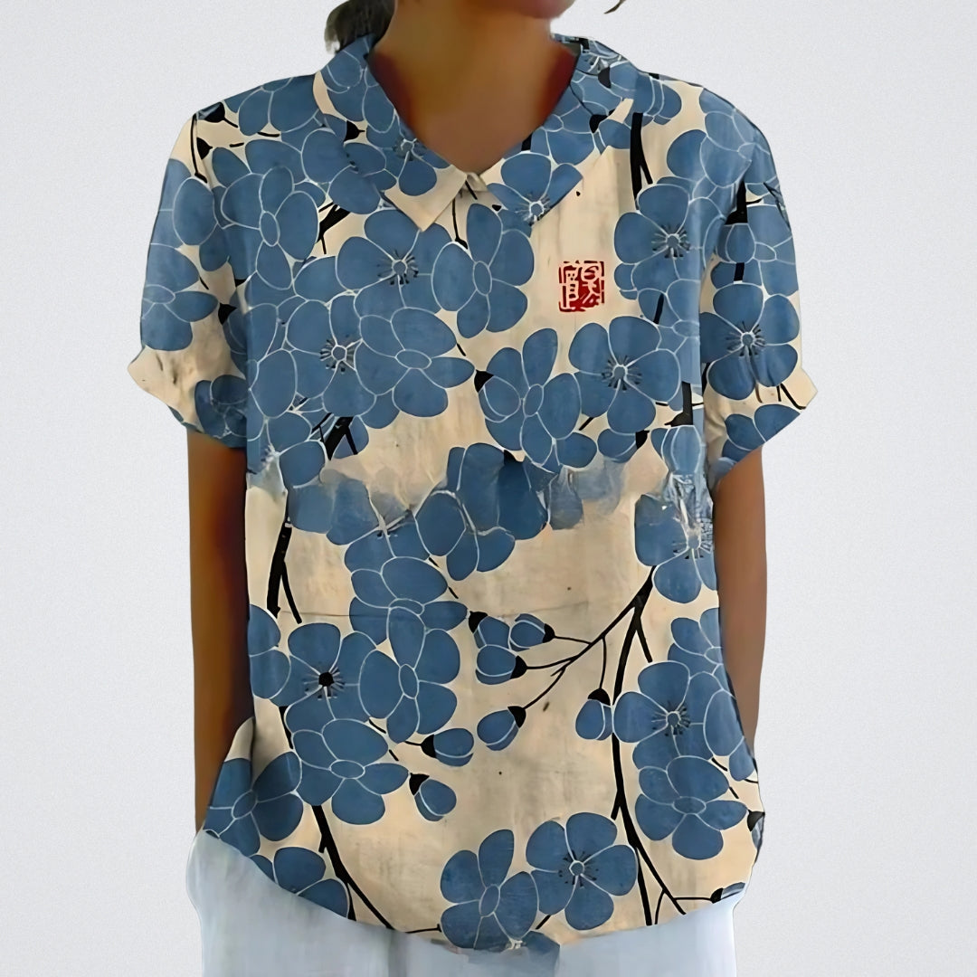 Sierra™ | Elegant Floral Blouses