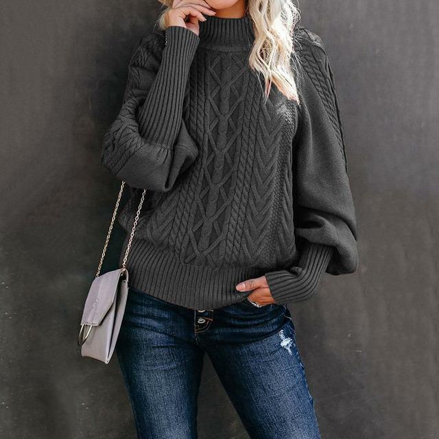 WW | Bequemer Strickpullover mit Weichem Stoff