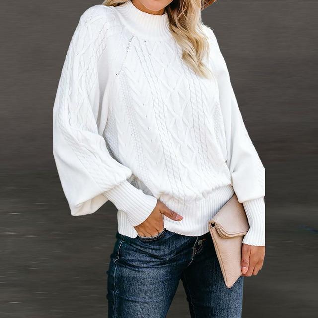 WW | Bequemer Strickpullover mit Weichem Stoff