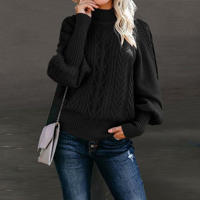 WW | Bequemer Strickpullover mit Weichem Stoff