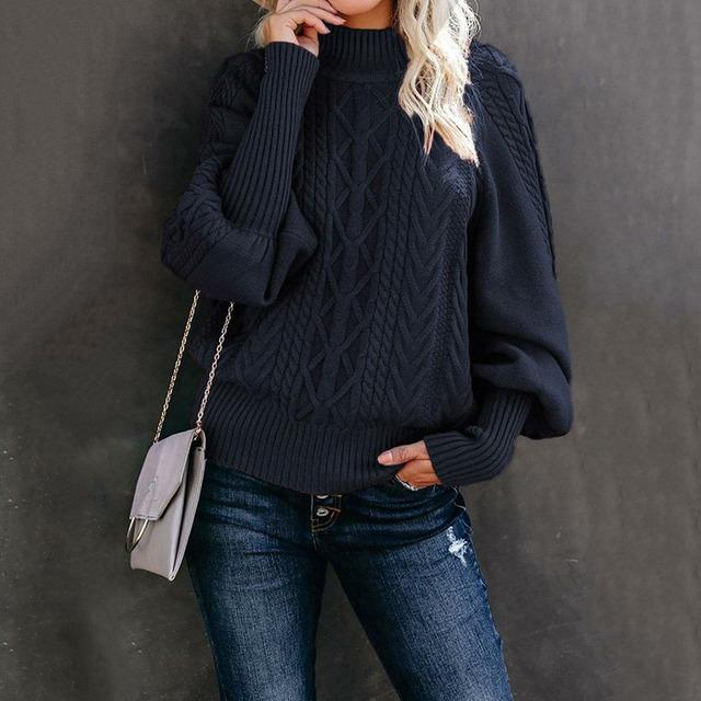 WW | Bequemer Strickpullover mit Weichem Stoff