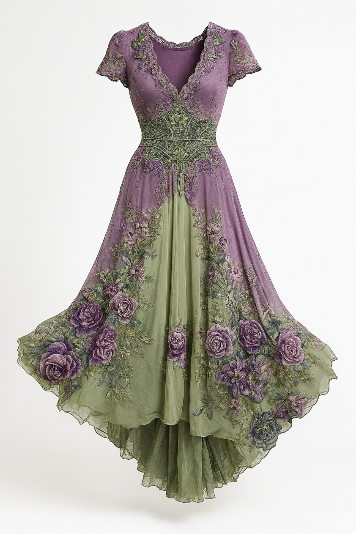 Celeste | Flowing Floral Dress