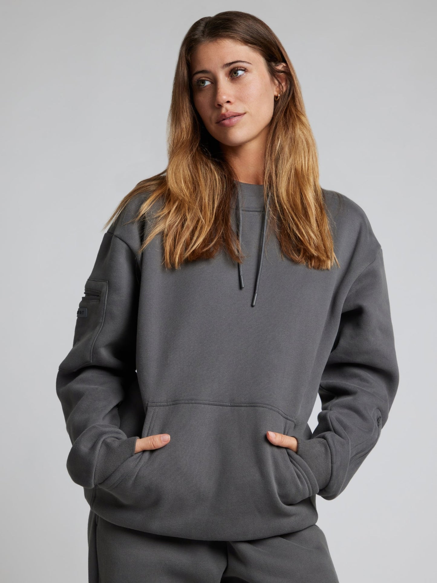 WW | Cozy travel hoodie with airplane mode graphic