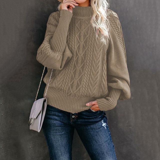 WW | Bequemer Strickpullover mit Weichem Stoff