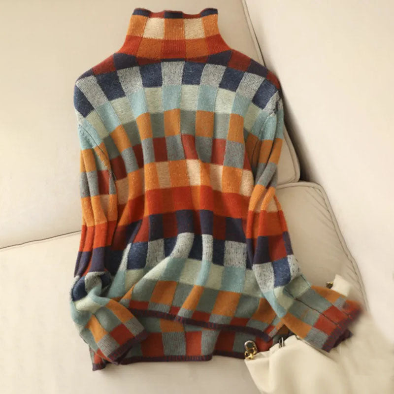 WW | Pullover mit Bunten Karos