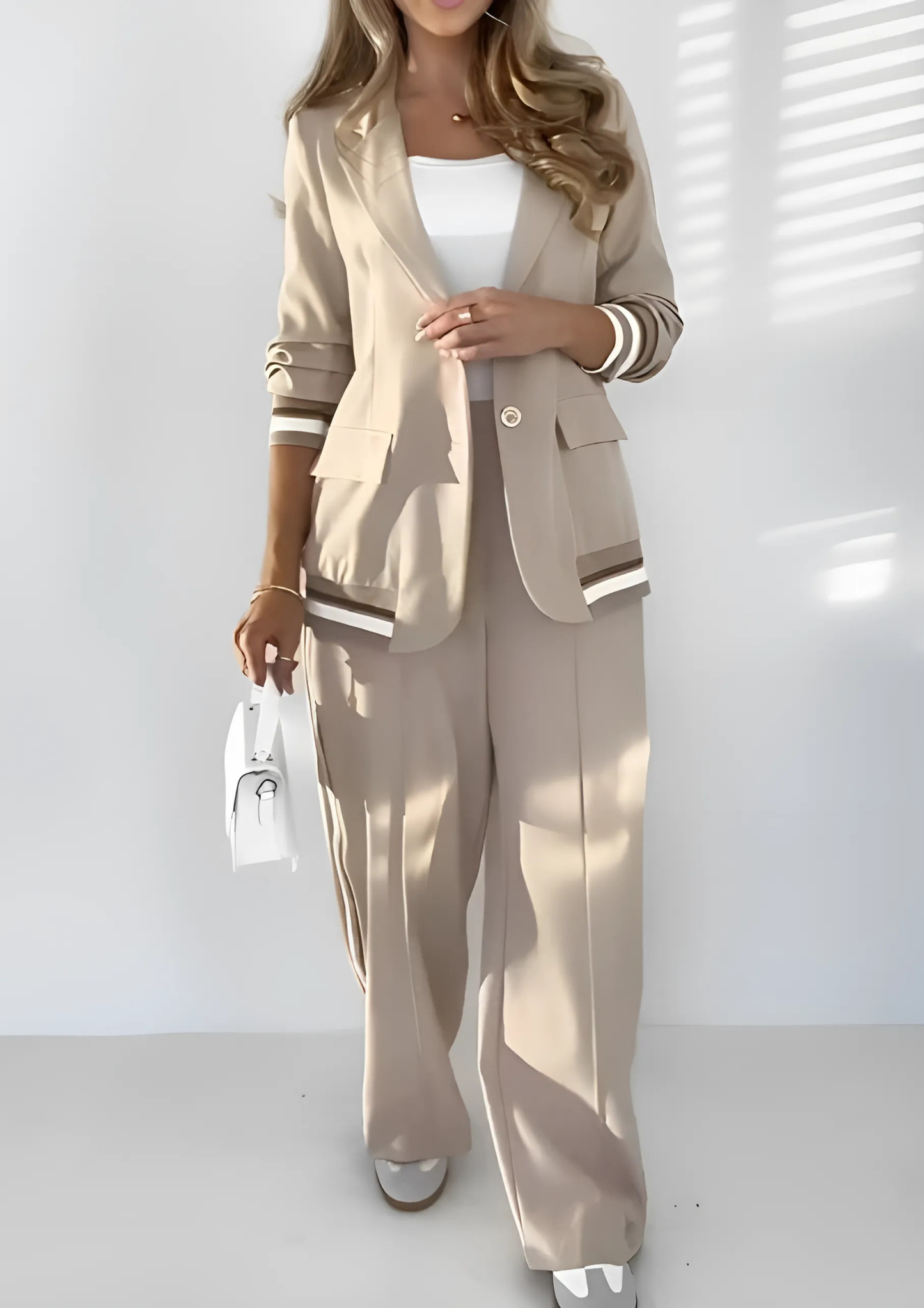 Nessa Lounge Set - Beige