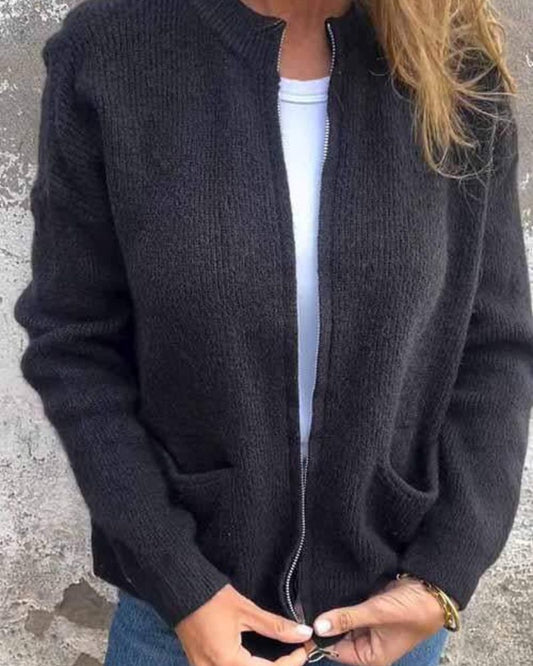 WW | Single-layer jacket with classic zip design