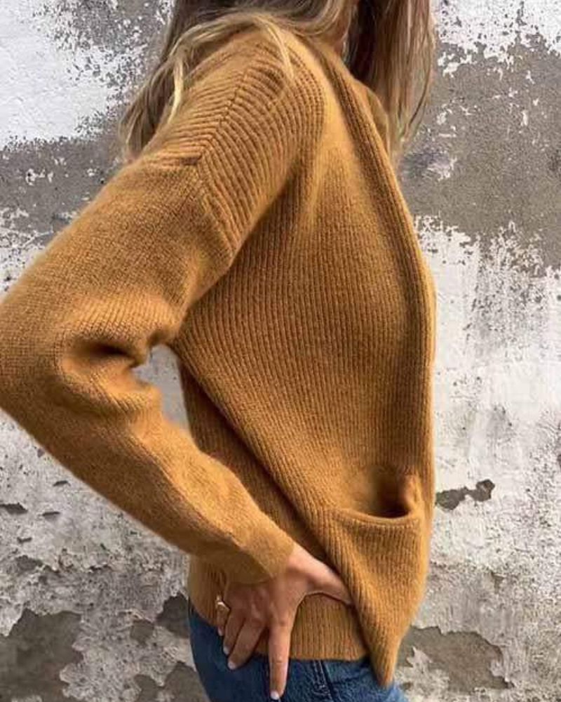 WW | Cardigan with Zipper and Pockets