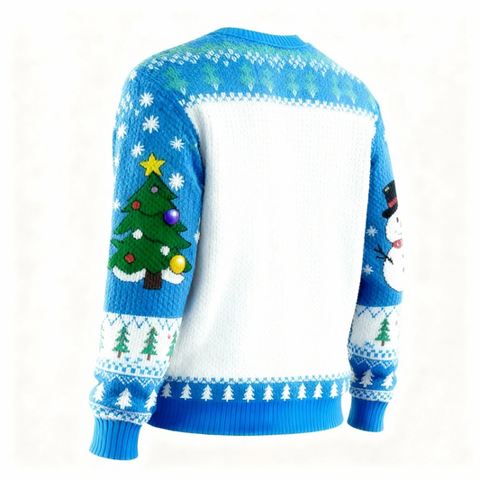 WW | Lustiger Santa Print Pullover - Hässlich & Gemütlich Unisex Pullover