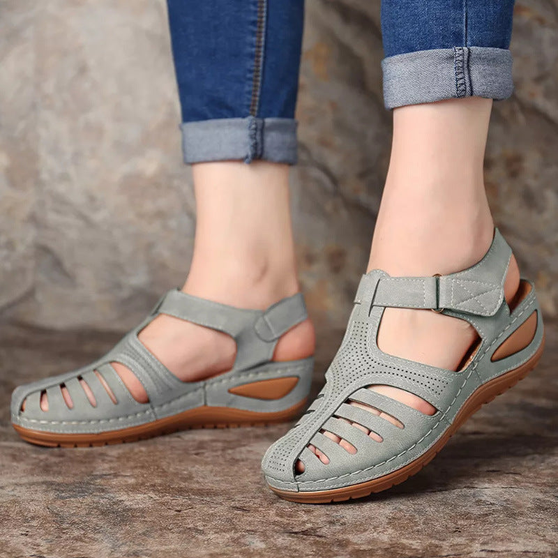 Mira | Comfortable Orthopedic Cut-Out Wedge Sandal