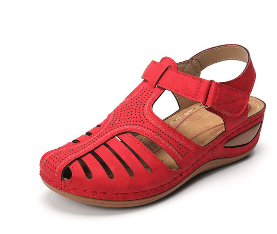 Mira | Comfortable Orthopedic Cut-Out Wedge Sandal