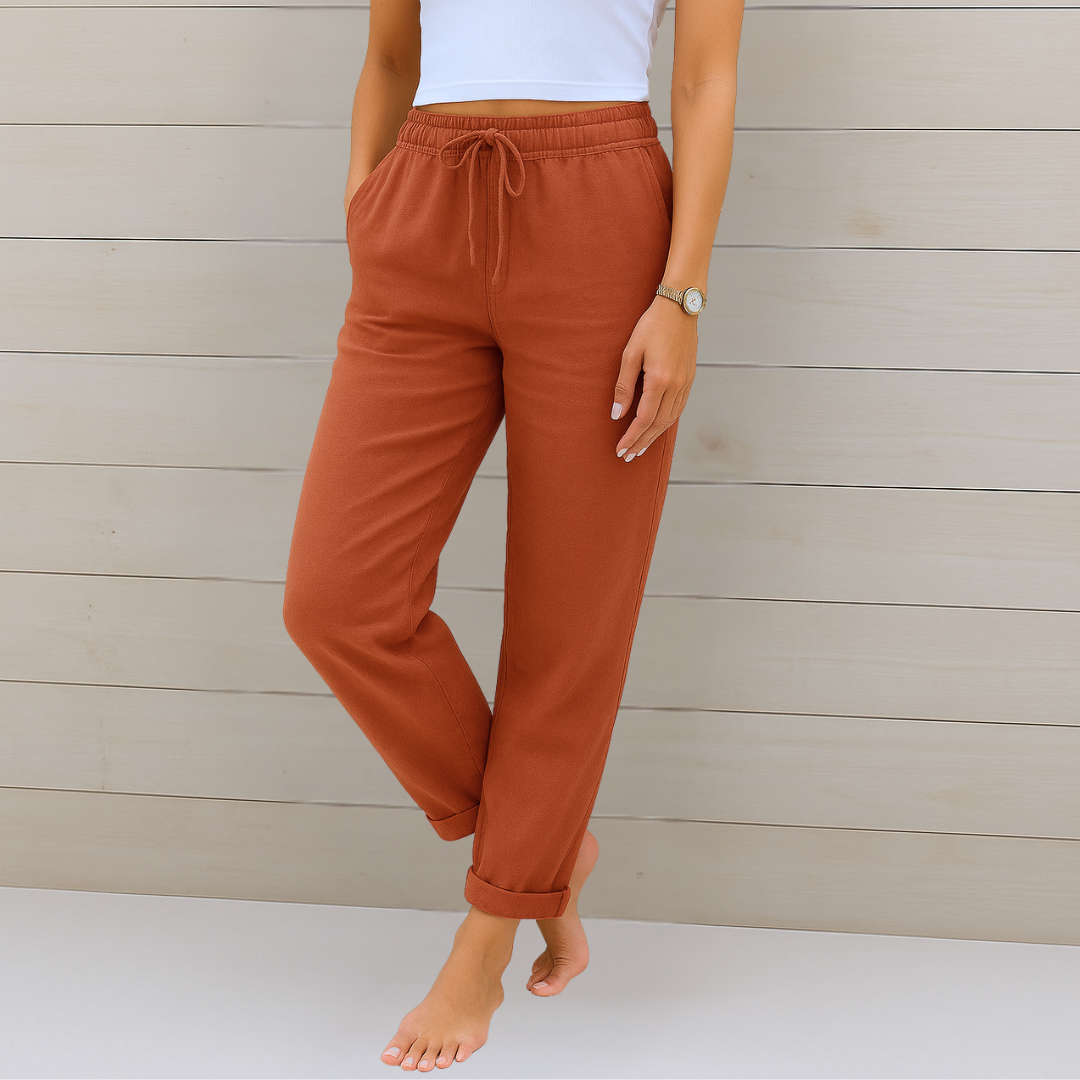 Payton™ | Comfortable Linen Trousers