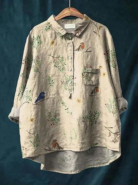 WW | Elegant and versatile floral blouse
