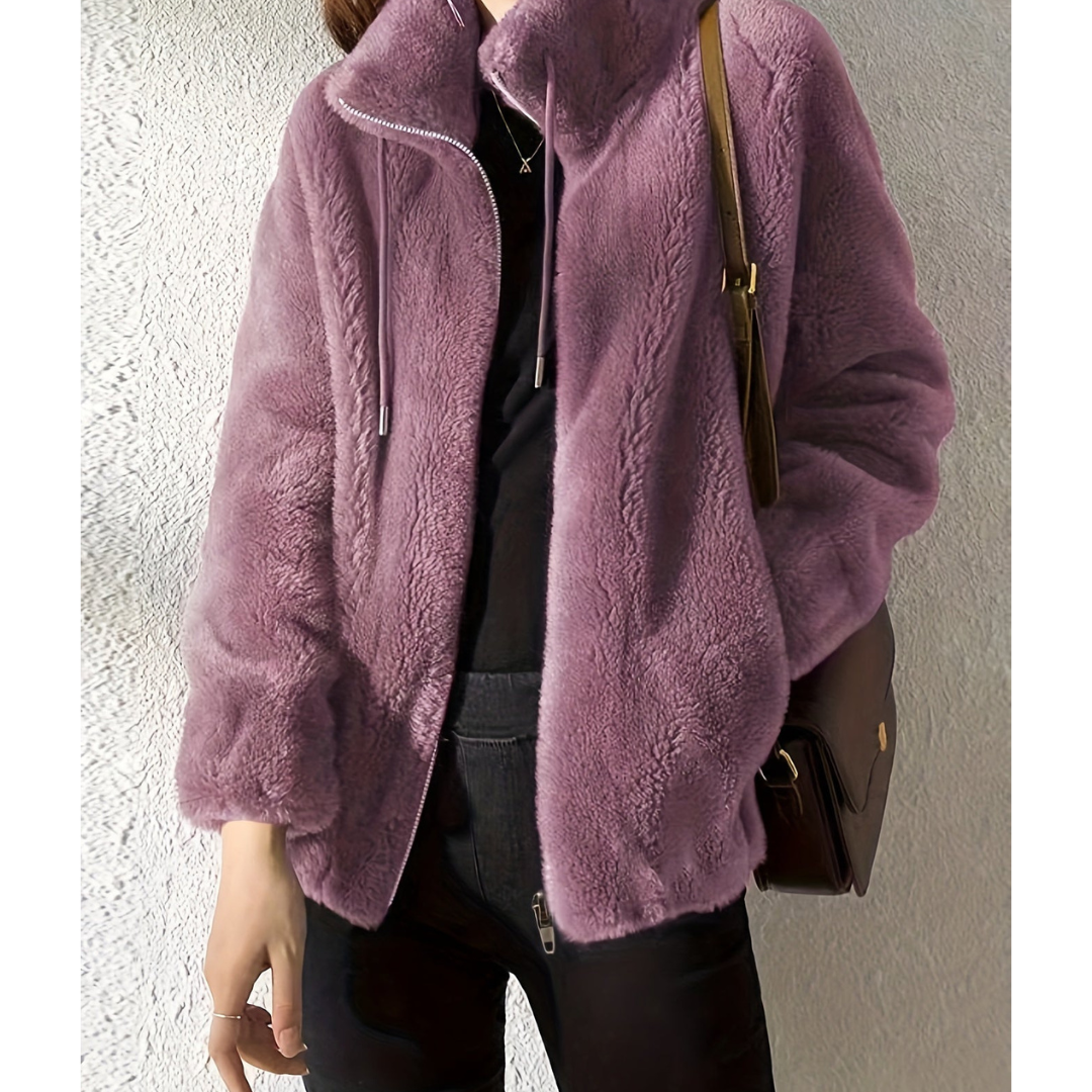 WW | Warm Thick Coat with Zipper Long
