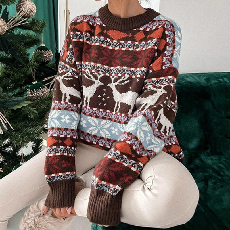 WW | Rollkragenpullover für Frauen Weihnachten