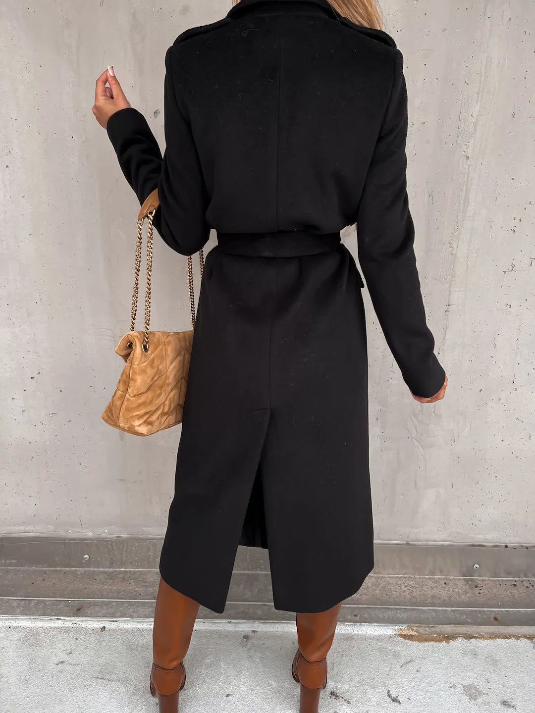 WW | Stylish Women's Wool Blend Jacket With Belt