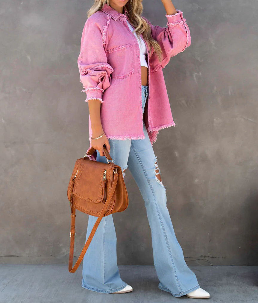 WW | Edge Patchwork Pocket Denim-Jacke