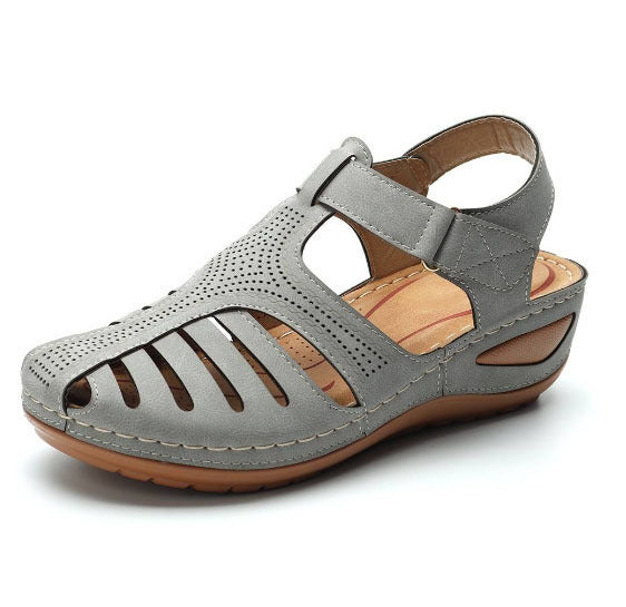 Mira | Comfortable Orthopedic Cut-Out Wedge Sandal