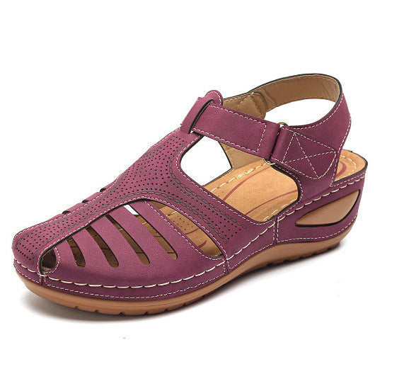 Mira | Comfortable Orthopedic Cut-Out Wedge Sandal