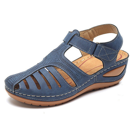 Mira | Comfortable Orthopedic Cut-Out Wedge Sandal
