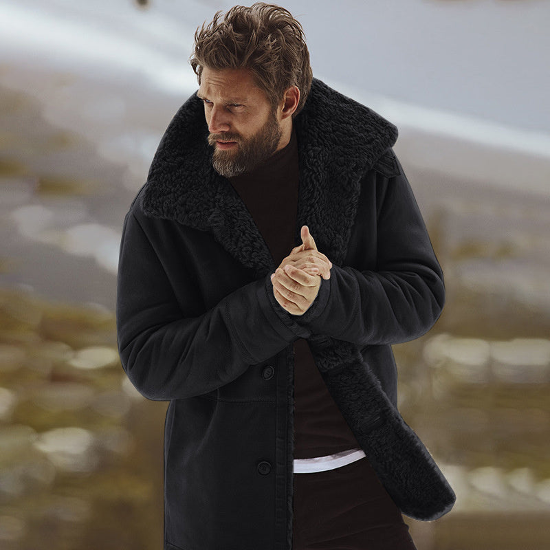 WW | Wintermantel mit warmem Kragen