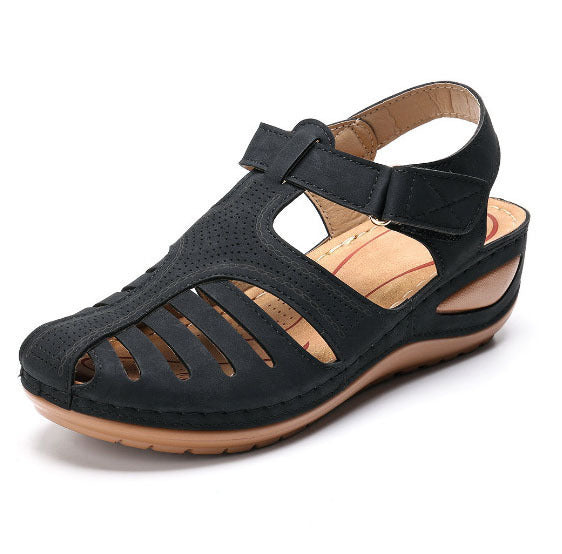 Mira | Comfortable Orthopedic Cut-Out Wedge Sandal