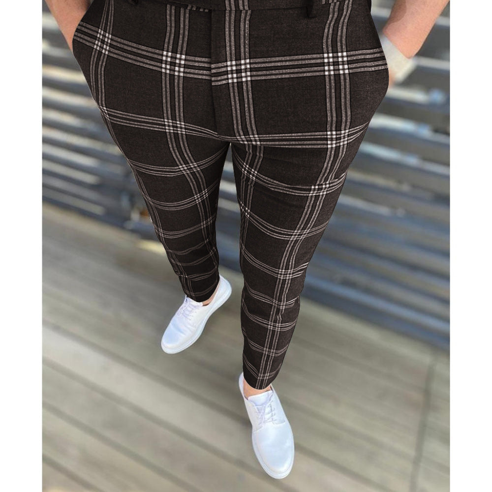 WW | Herren karierte Hose