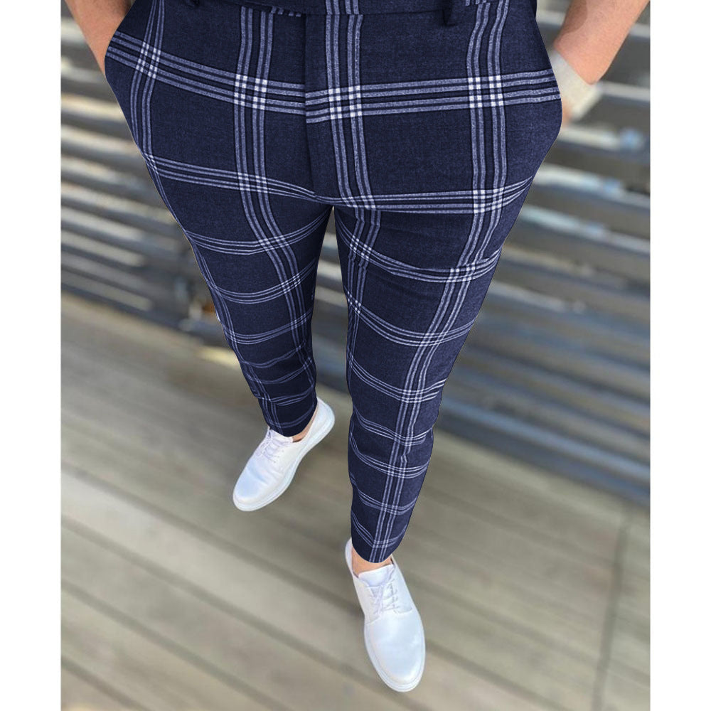 WW | Herren karierte Hose