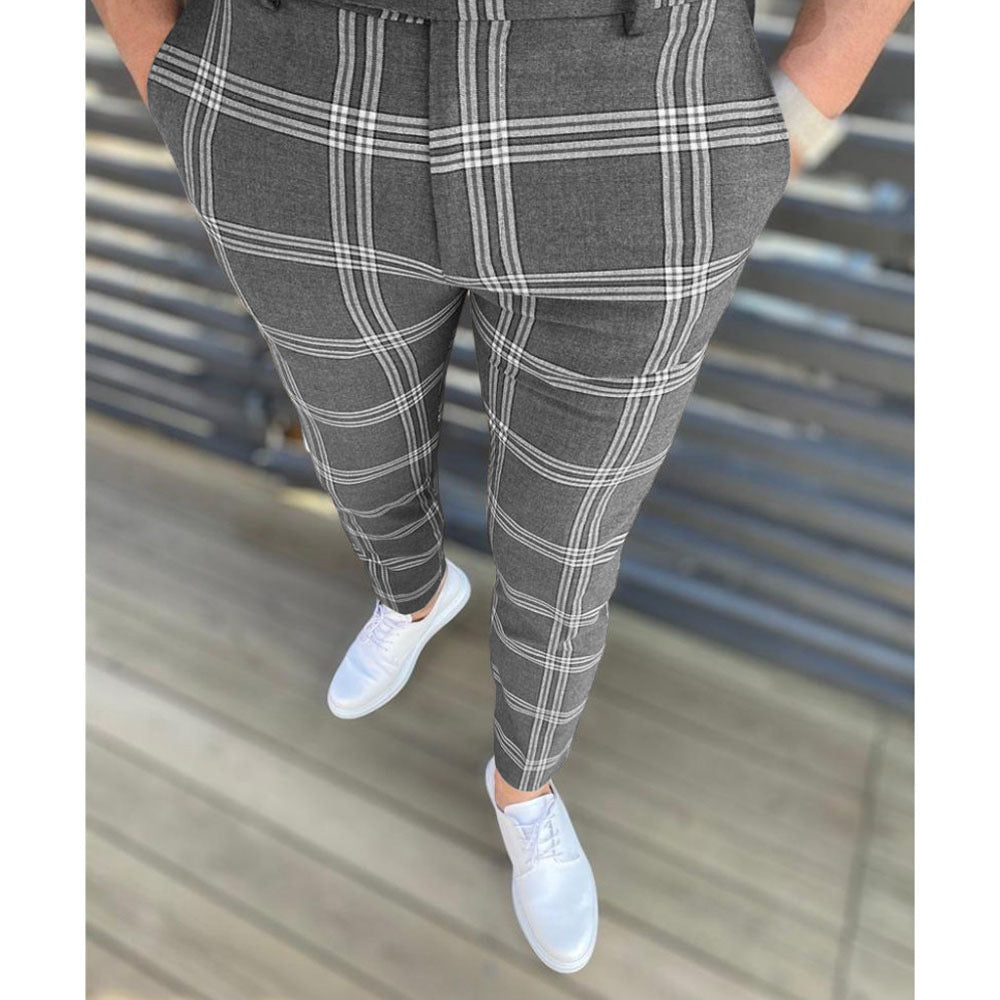 WW | Herren karierte Hose