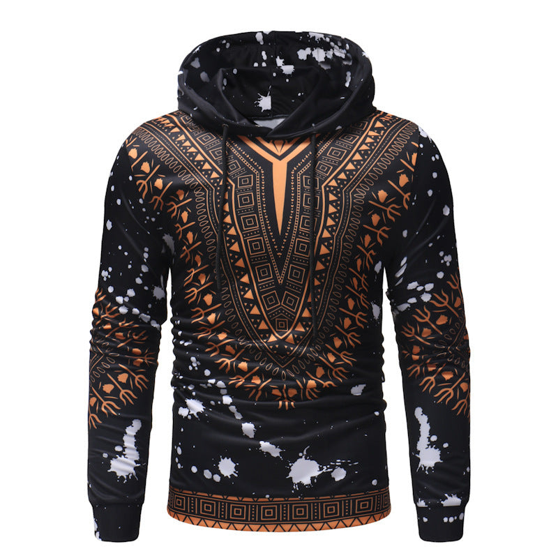 WW | Kreativ bedruckter Hoodie für Herren