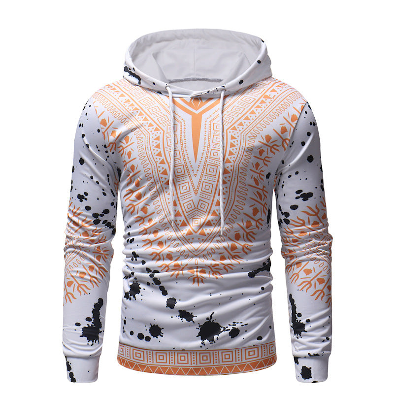 WW | Kreativ bedruckter Hoodie für Herren