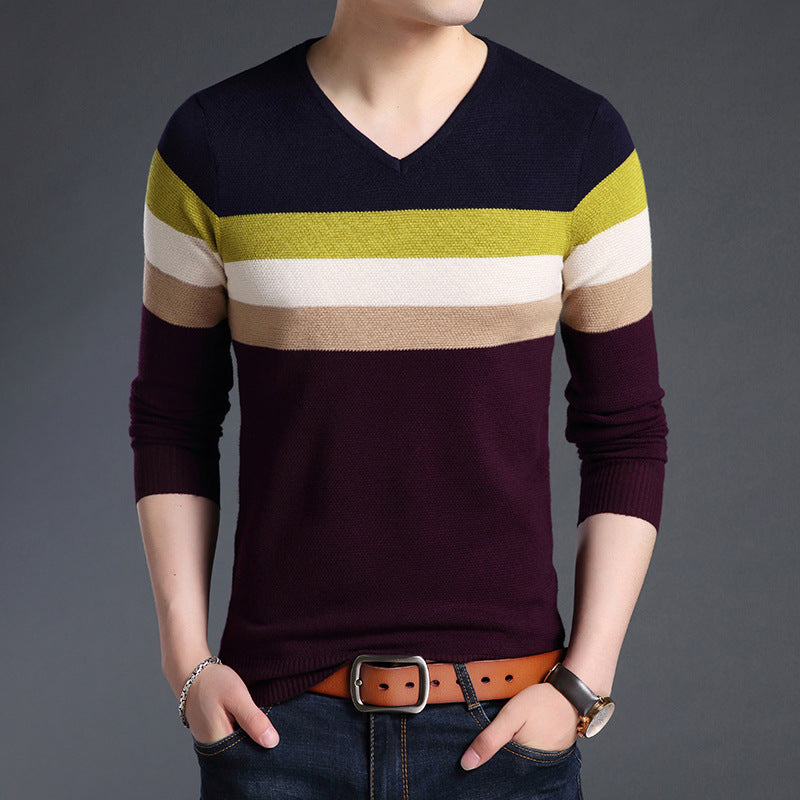 WW | Stylischer V-Ausschnitt Pullover