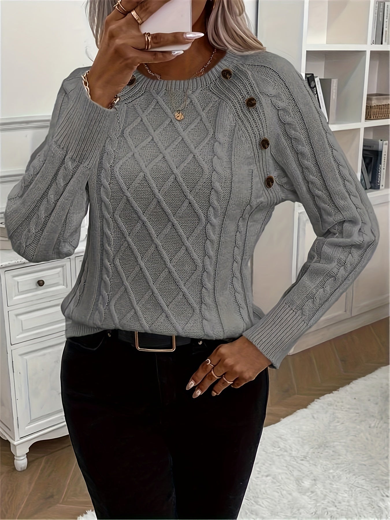 WW | Cable Knit Sweater for Women