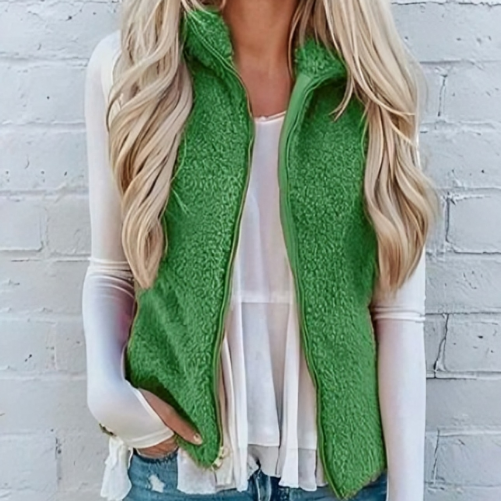 WW | Lightweight, cozy fleece vest for layering