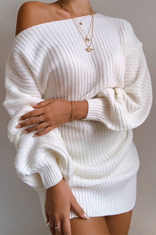 Modern and fashionable winter sweater