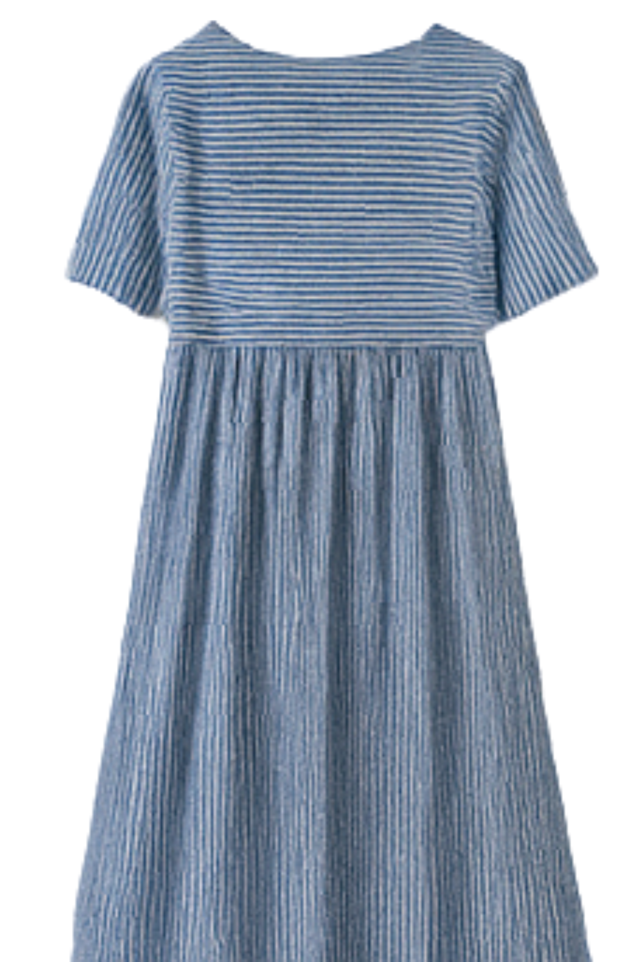 Roslyn Striped Cotton Midi Dress