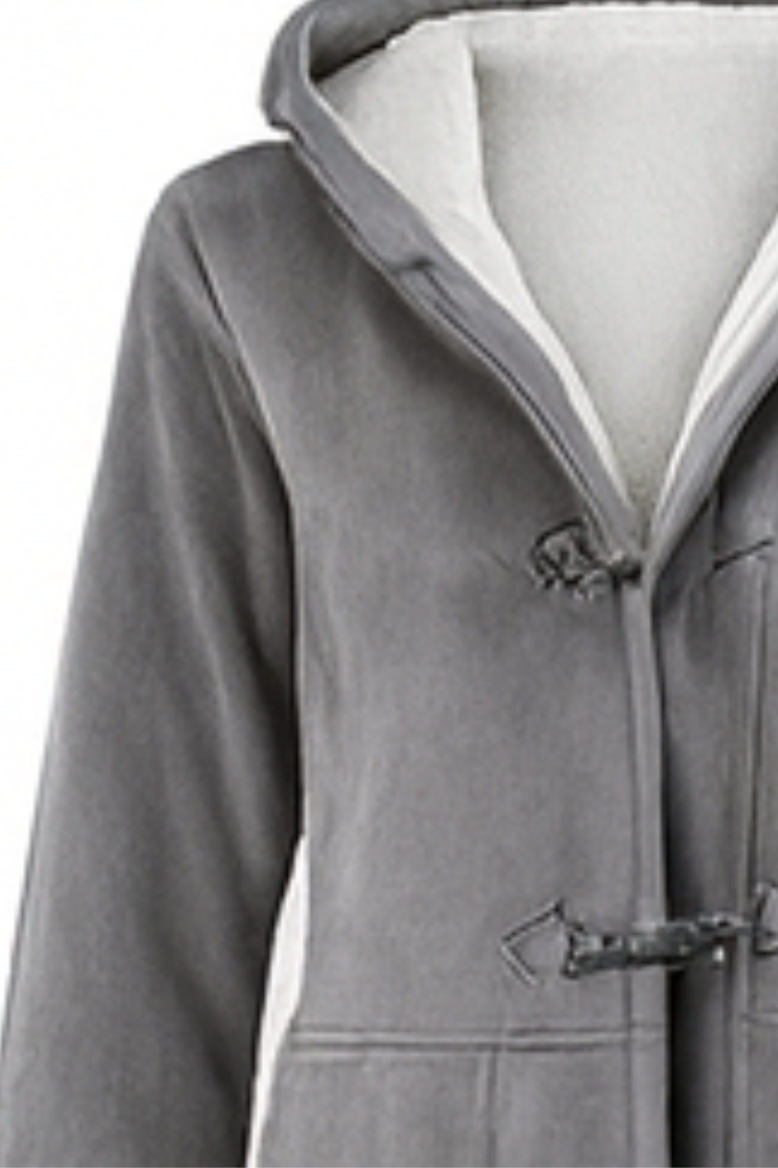 Serena Classic Fleece Jacket - Grey