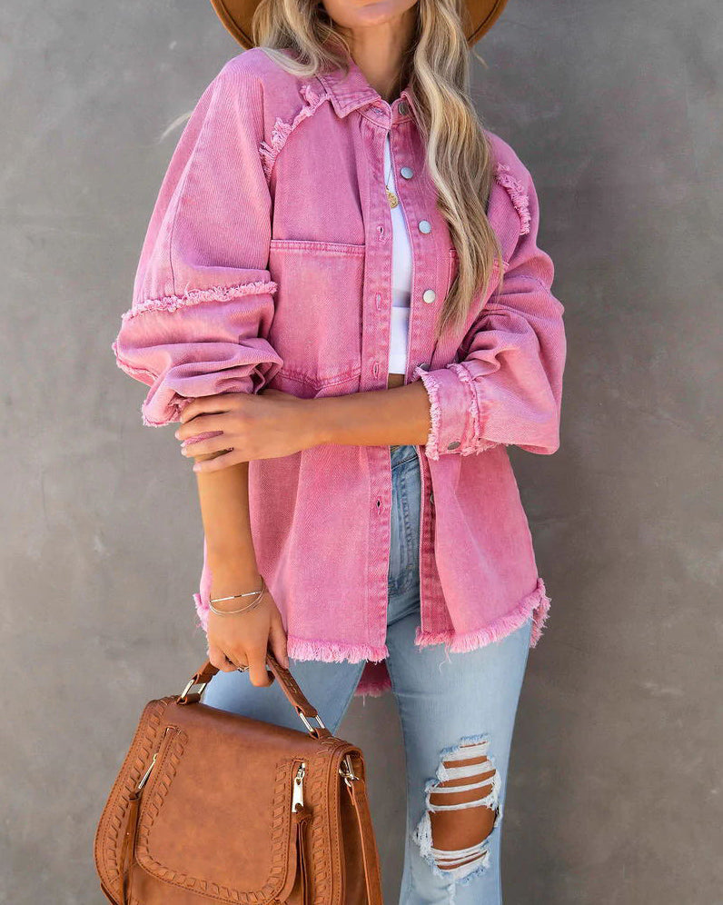 WW | Edge Patchwork Pocket Denim-Jacke